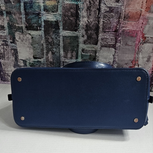 Kate Spade Navy Blue Satchel - Picture 8 of 14